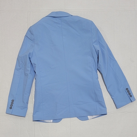 Calvin Klein Boys Blazer Suit Jacket, 2 Single Breasted Closure, Buttoned Cuffs - Picture 4 of 10
